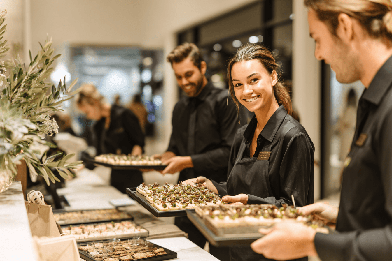 Business- und Firmenveranstaltung mit professionellem Catering