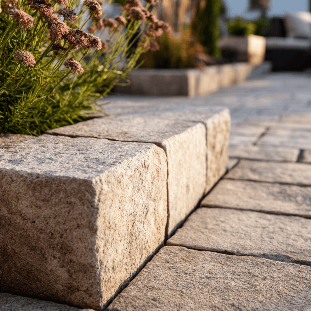 Terrasse und Übergänge — Material und Ausführung